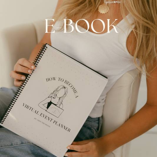 How to Become a Virtual Event Planner: E -Book